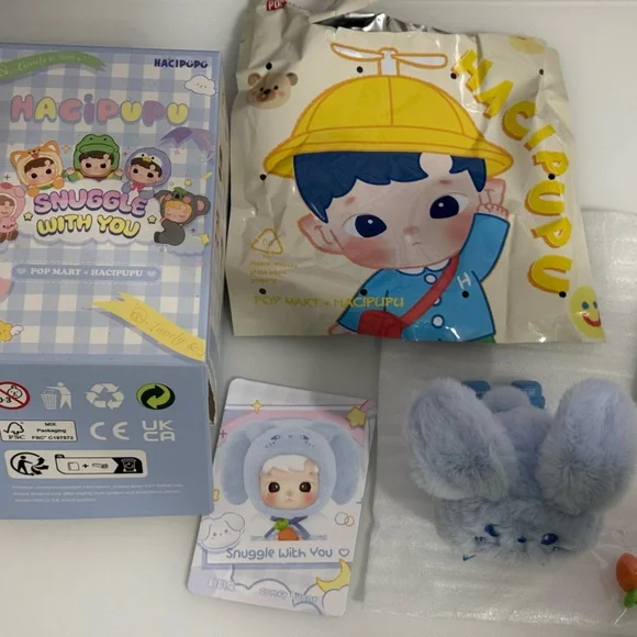 Authentic POP MART Hacipupu Snuggle With You Comfy Bunny - Picture 2 of 12